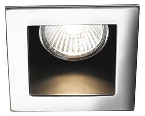 Ideal Lux - Faretto da incasso FUNKY 1xGU10/50W/230V 9x9 cm cromo lucido
