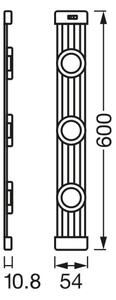 Osram - Lampada LED sottopensile con sensore LINEAR MAGNET LED/9,5W/230V 60 cm bianco