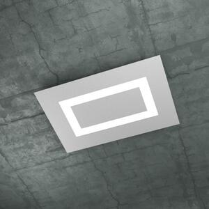 Carpet rettangolare piccola 4 luci grigio 1137-rp-gr