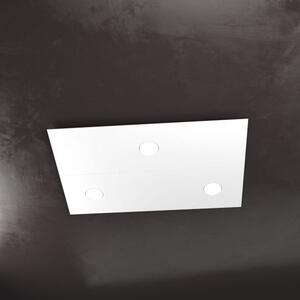 Eccentric applique-plafoniera 3 luci + 3 decorativo bianco 1156-3l3