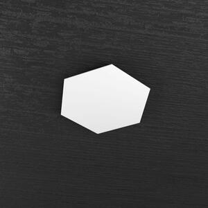 Hexagon applique-plafoniera decorativo bianco 1142-1d-bi