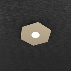 Hexagon applique-plafoniera 1 luce sabbia 1142-1l-sa