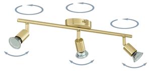 Eglo 33186 - Faretto LED BUZZ-LED 3xGU10/2,8W/230V 3000K oro