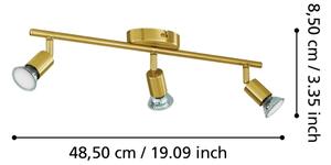 Eglo 33186 - Faretto LED BUZZ-LED 3xGU10/2,8W/230V 3000K oro