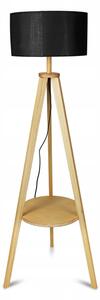 Lampada da terra 1xE27/40W/230V nera