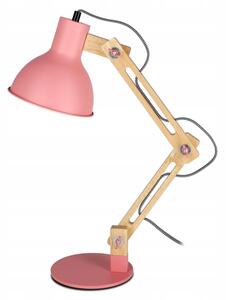 Lampada da tavolo 1xE27/40W/230V rosa