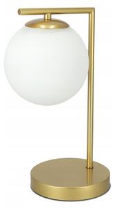 Lampada da tavolo 1xE27/40W/230V oro/bianco