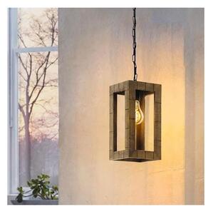 Eglo 43105 - Lampadario a catena TAKHIRA 1xE27/60W/230V acero