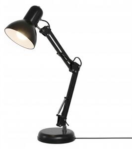 Lampada da tavolo con clip 2 in 1, 1xE27/60W/230V, nera