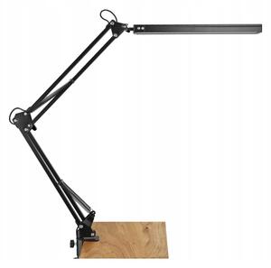 Lampada da tavolo LED dimmerabile con clip LED/10W/5V 3000/4000/6000K nera