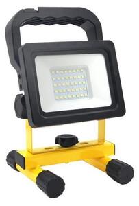 LED Faro portatile TIGRA LED/20W/3,7V 4000K IP54 4400 mAh nero/giallo