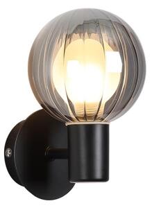 Searchlight 30506BK - Applique da parete LUMINSPHERE 1xG9/7W/230V nero