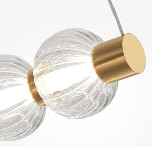 Maytoni MOD555PL-L35G3K - Lampadario LED a sospensione con filo AMULET LED/40W/230V 3000K oro