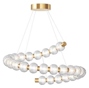 Maytoni MOD555PL-L35G3K - Lampadario LED a sospensione con filo AMULET LED/40W/230V 3000K oro