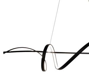 Lampadario LED a sospensione con filo SASH LED/36W/230V nero
