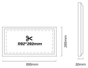 Pannello LED LED/48W/230V 4000K 120x30 cm