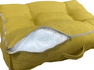 Dog Bed Elegance Iconic Yellow / M 75 X 60