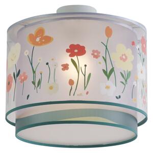 Plafoniera per bambini bianca con fiori - Harrie tra i fiori