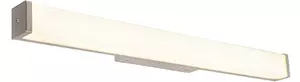 Lampada da parete moderna bagno acciaio 62 cm IP44 - Cascada