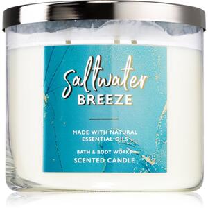 Bath & Body Works Saltwater Breeze candela profumata 411 g