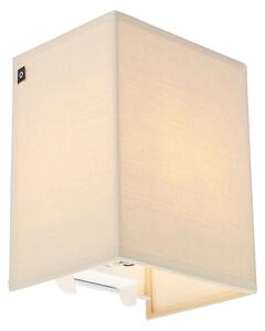 Applique da parete rustica beige - Vete
