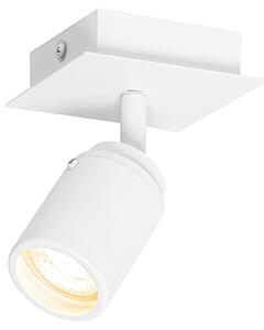 Faretto moderno per bagno bianco quadrato IP44 - Ducha