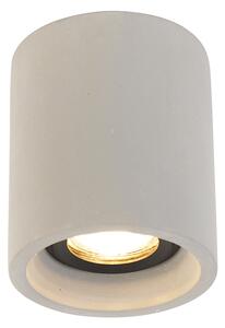 Faretto da soffitto rotondo intelligente in cemento incl. Wi-Fi GU10 - Deep