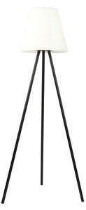 Lampada da terra per esterni moderna nera IP44 con LED solare - Virginia