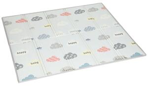 AIYAPLAY Tappeto per Bambini con Lettere dell'Alfabeto e Superficie Impermeabile in XPE Multicolore, 194x176.5x1.5 cm | Aosom Italy