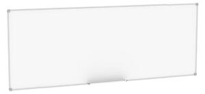 Lavagna Magnetica da Parete 300x120 cm in Acciaio Preverniciato, Cornice Alluminio Anodizzato Silver