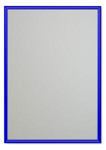 Cornice a Scatto Blu RAL5002 in Alluminio 70x100cm Profilo 25mm Angoli Vivi PVC Antiriflesso