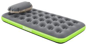 Materassino gonfiabile Bestway, per 1 persona, dimensioni 188 x 99 x 22 cm, colore grigio e verde