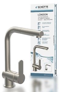 Miscelatore per lavello SCHÜTTE LONDON in acciaio inox