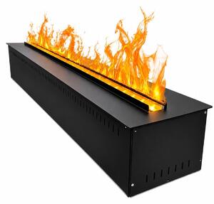 Camino Elettrico da Incasso Divina Fire VAPOR100 - Effetto Fiamma 3D a Vapore Acqueo, 7 Colori LED, Controllo APP e Telecomando, 100 cm - Divina Fire