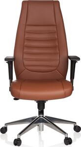 Hjh OFFICE Sedia professionale direzionale VITORO Sedia da ufficio ergonomica con braccioli (regolabile in altezza) Sedia girevole in per ufficio, casa