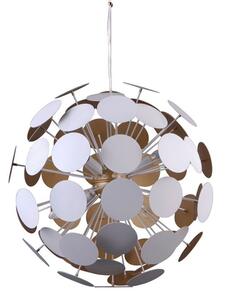 Italux Mailone lampadario moderno bianco AD20180/6B WH+GD