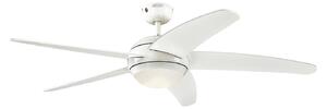 Ventilatore da soffitto LED Bendan, bianco, silenzioso Westinghouse, Bendan, dimmerabile, Bianco, Soggiorno, Legno, Moderno