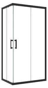 Box doccia rettangolare scorrevole EASY 70 x 190 cm, H 190 cm in vetro, spessore 6 mm trasparente cromato