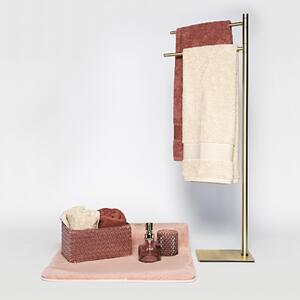 Porta spazzolini Atessa in vetro rosa WENKO