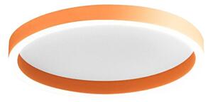 Plafoniera moderna gea luce aela pm faepa2 led arancio alluminio metacrilato - Gea Luce