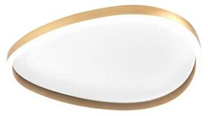 Plafoniera classica gea luce ecaris pm fecpo2 led oro alluminio silicone - Gea Luce