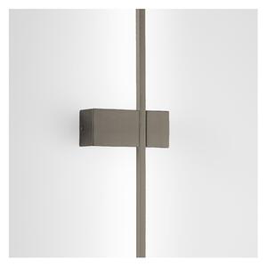 Applique moderno gea luce cynara ag fcyat2 led titanio alluminio silicone - Gea Luce