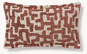 Cuscino in viscosa con motivo jacquard Contia