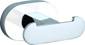 SLEZAK-RAV: Gancio doppio cromo/bianco YUKON YUA0102CB
