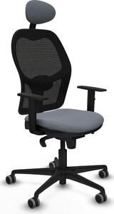 Sedia da ufficio con poggiatesta Jorquera Piqueras y Crespo 1D036G1 Grigio