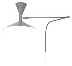 Applique da parete Nemo Lighting, Grigio, Soggiorno, Vintage