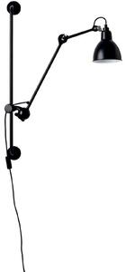 Applique da parete Lampe Gras, 201 Round, Nero, Soggiorno, Metallo, Industriale