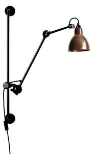 Applique da parete Lampe Gras, 201 Round, Nero, Soggiorno, Metallo, Industriale