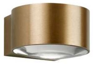 Applique da parete LIGHT-POINT, dimmerabile, Dorato / Ottone, Soggiorno, Alluminio