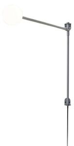 Applique da parete Nemo Lighting, Grigio, Alluminio